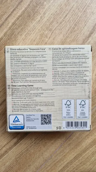 Juego  para aprender la hora. Play Tive.