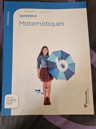 QUADERN 8 MATEMATIQUES 3 PRIMARIA 2 TRIM SABER FER