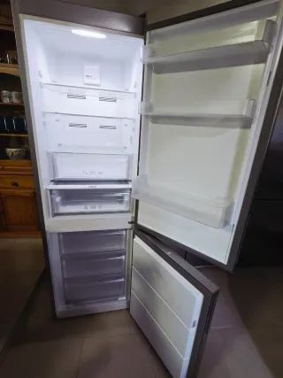 2 Neveras frigoríficos  Ecron Acero inoxidable