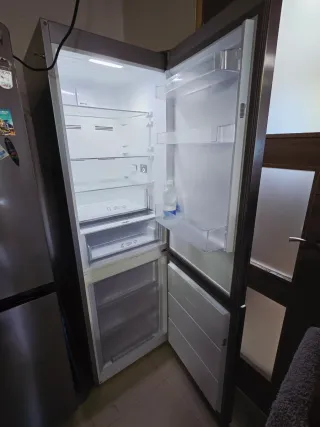 2 Neveras frigoríficos  Ecron Acero inoxidable