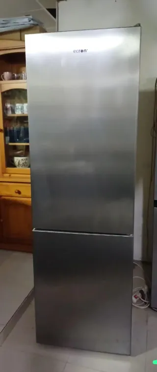 2 Neveras frigoríficos  Ecron Acero inoxidable