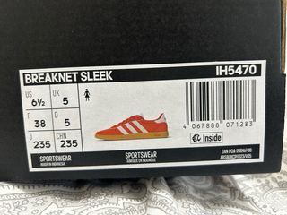 Zapatillas Adidas Rojas y Blancas