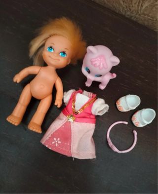 Muñeca Barriguita Princesa con Gatito