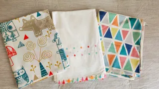 Juego 2 sábanas y funda edredón cuna