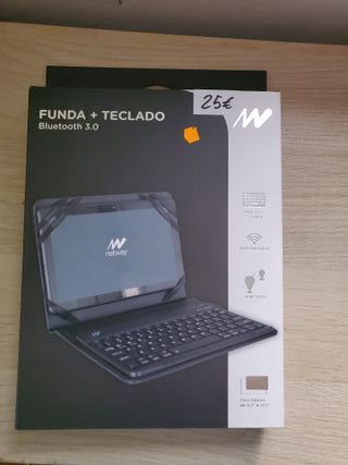 Funda + Teclado Bluetooth Netway Tablet