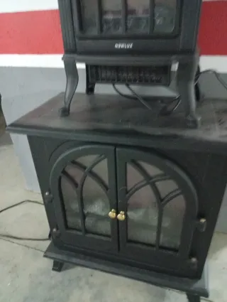 Dos Calefactores eléctricos