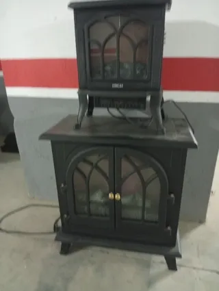 Dos Calefactores eléctricos