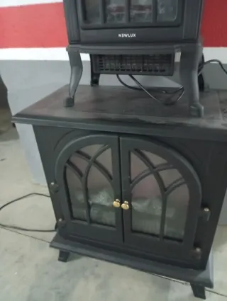 Dos Calefactores eléctricos