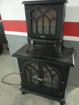 Dos Calefactores eléctricos