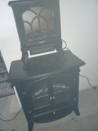 Dos Calefactores eléctricos