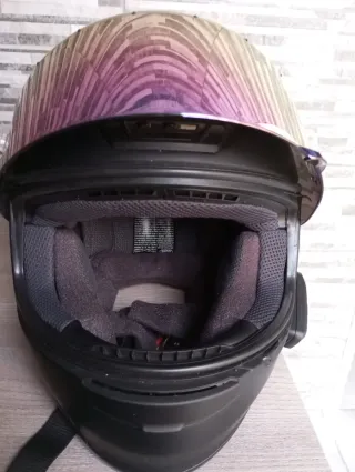 Casco Shoei NXR Negro Mate + Intercomunicador