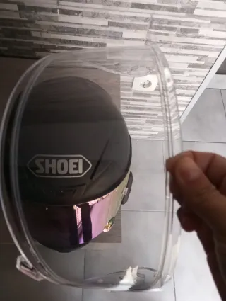 Casco Shoei NXR Negro Mate + Intercomunicador