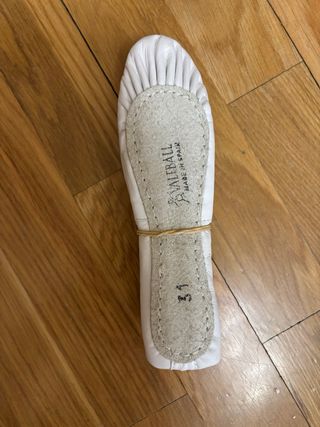 Sandalias ballet blancas
