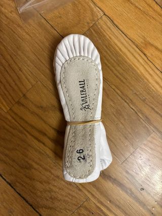 Sandalias ballet blancas