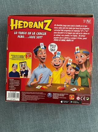 Hedbanz Juego de Mesa Bizak +7