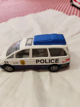 3 Maquetas Coches Policía y Rescate