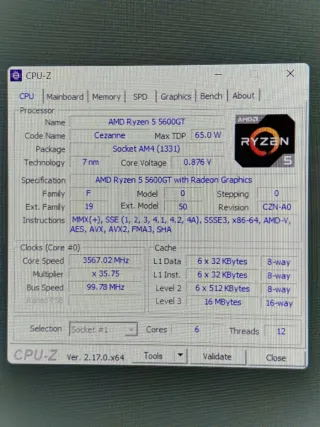 PC GAMING RYZEN 5600G NVIDIA RTX 3060TI 8GB