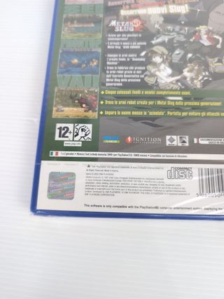 Metal Slug 5 PS2 Sigillato Italiano