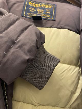 Piumino donna Woolrich marrone