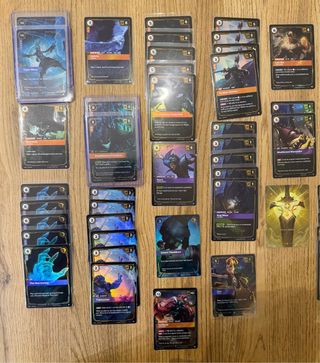Lote de cartas Riftbound