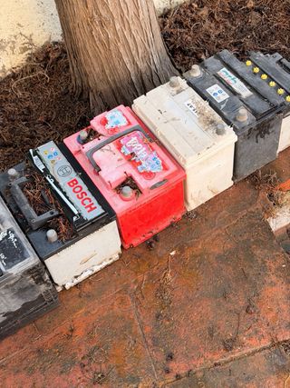 12 Baterías de Plomo