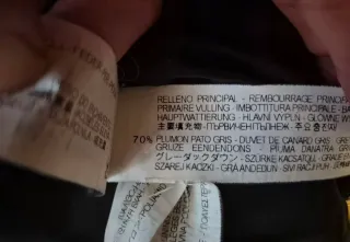 Plumifero Zara con capucha