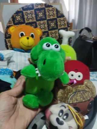 Peluche Orso e altri pupazzi