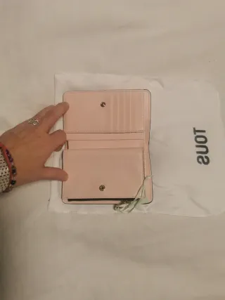 Cartera Tous Beige y Marrón