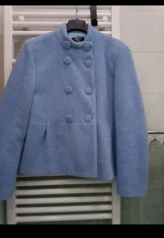 Giacchina azzurra foderata