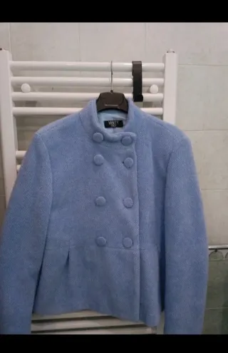 Giacchina azzurra foderata