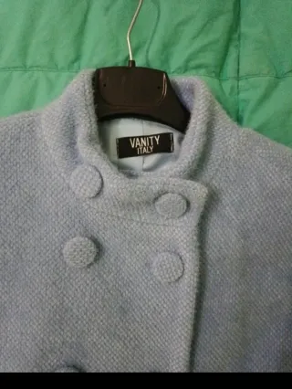 Giacchina azzurra foderata