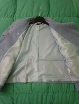 Giacchina azzurra foderata