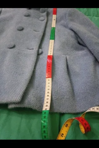 Giacchina azzurra foderata