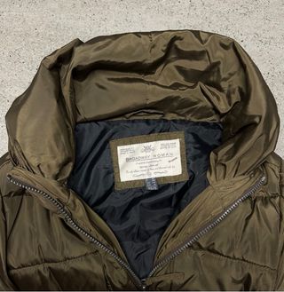 Plumífero térmico marrón Talla S