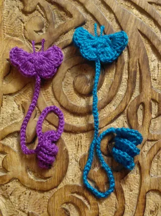 Marcadores de libro crochet varios diseños