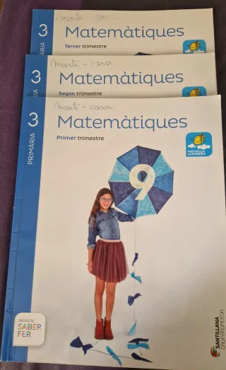 MATEMATIQUES 3 PRIMARIA SABER FER