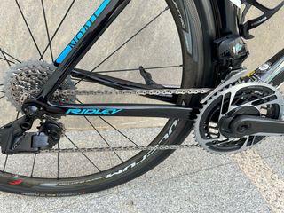 Bicicleta de carretera Ridley Negra/Azul talla S