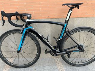 Bicicleta de carretera Ridley Negra/Azul talla S