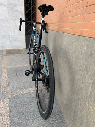 Bicicleta de carretera Ridley Negra/Azul talla S