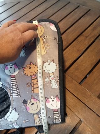 Transportín Gatos Pequeños Diseño Gatitos