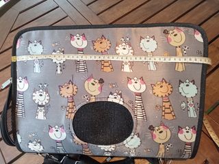 Transportín Gatos Pequeños Diseño Gatitos