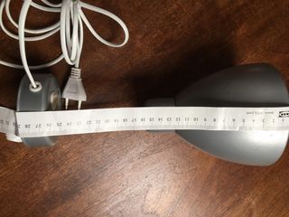 Aplique/foco de pared orientable gris