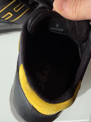 Zapatillas Hogan Talla 43 (9) Negro/Amarillo