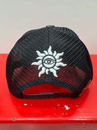 Gorra Trucker Godspeed 4Ever Negra y Roja