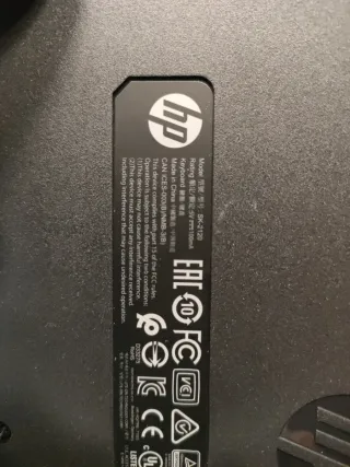 Teclado HP SK-2120 Negro