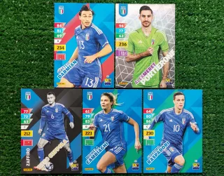 5 carte Adrenalyn XL Panini Italia C541