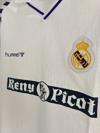 Camisa Real Madrid Retro Reny picot