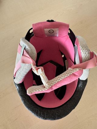 Casco de Nieve Infantil Hello Kitty Rosa