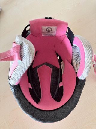 Casco de Nieve Infantil Hello Kitty Rosa