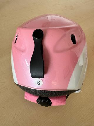 Casco de Nieve Infantil Hello Kitty Rosa